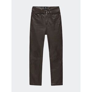 Anine Bing Brown Leather Pants
